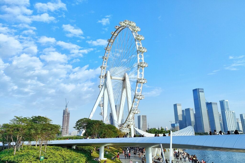 The eye of Shenzhen showcasing the beauty of the city for international students.