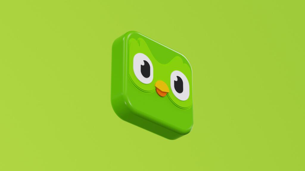 Duolingo logo. It is one of the key AI tools most students use when writing. 