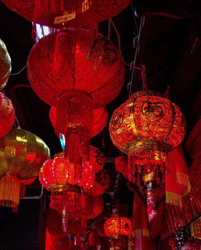 Lighting the homes is major ceremony during the Mid-Autumn Festival just like in this image.