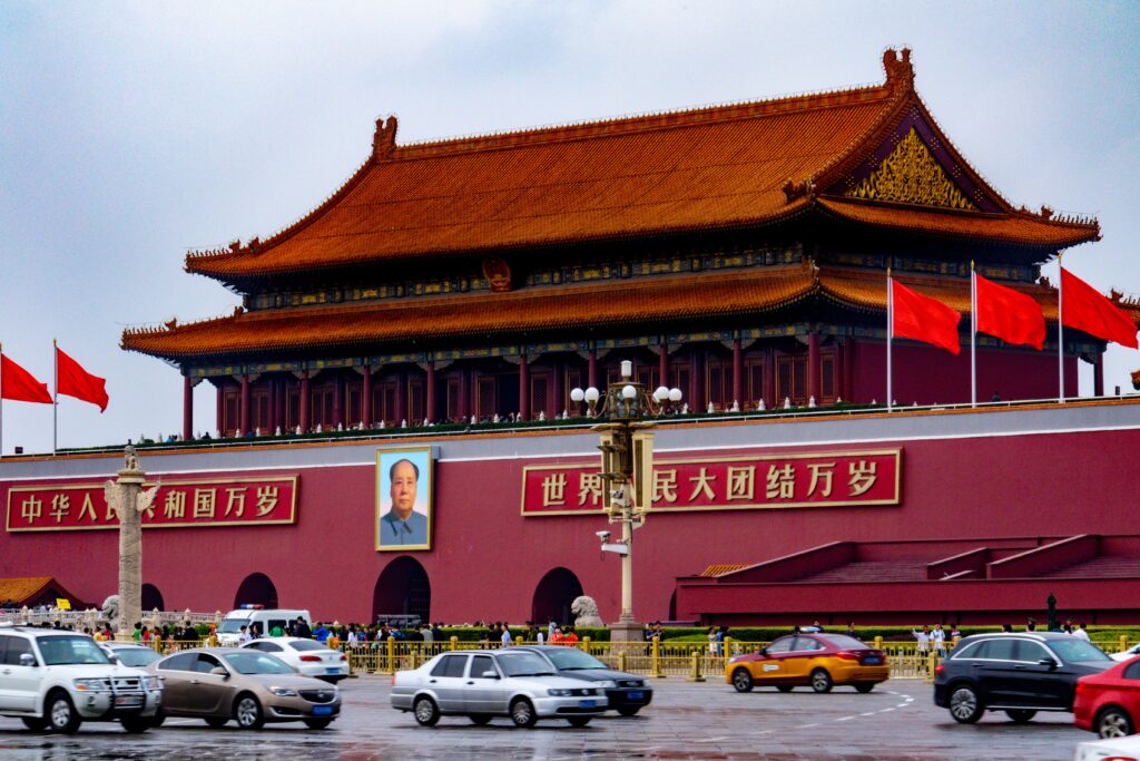 This is Tianamen Square, an iconic place in China. You get to see it when you study in China 